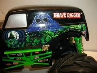 Tyco Radio Control RC Grave Digger Monster Truck