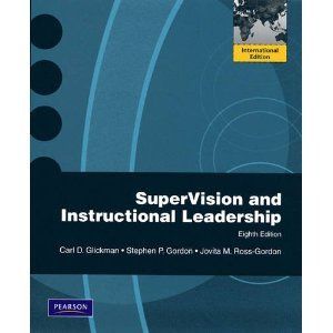 Supervision and Instructional Leadership 8ed Glickman 0205625037