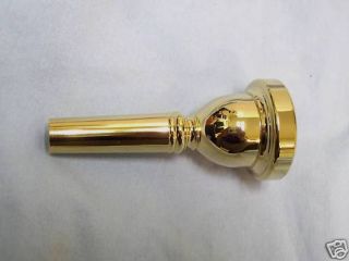 Gold Trombone Mouthpiece 6 1 2AL Size Large Shank