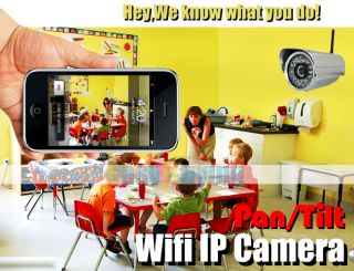 Night Vision Waterproof Outdoor WiFi Wireless WiFi IP Camera IR Cut
