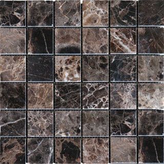 Marble Mosaic 2X2 Granite Floor Tiles Emperador Dark