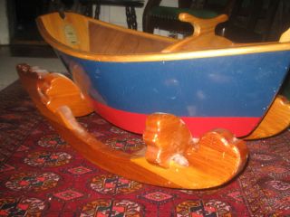 Vintage Childs Rocker Gloucester Rocker Boat Dory Row Boat Limited