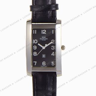 Glycine Rettangolo Black Dial 3808 19AT LB9