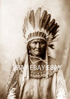 1829   1909 GERONIMO ~ NATIVE AMERICAN ~ APACHE INDIAN ~ PHOTO 6