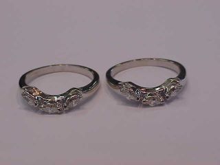14k White Gold 1 3 Ct Diamond Ring Grard Rings 2 Rings