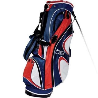 Orlimar SDX USA Logo Golf Stand Bag Red White Blue