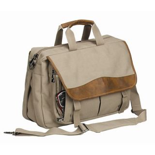 Goodhope Bags Canyon Expandable Canvas Briefcase 9612