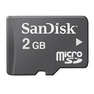 SanDisk 2GB Micro SD Memory Card for Camera or Phone