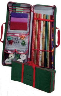  Storage Bag & Organizer with handles for Gift Wrap, Bows, & Ribbons