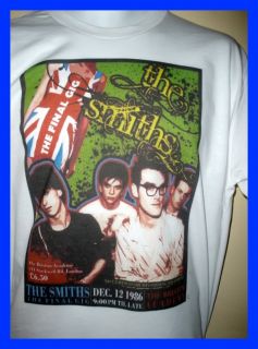 The Smiths Morrissey Final Gig Poster T Shirt 80s New