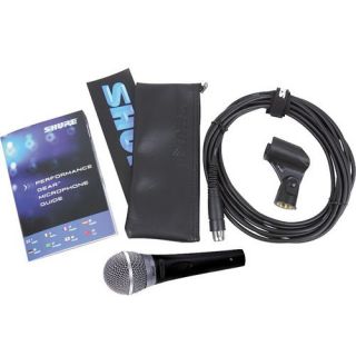  Stage Microphone w XLR Cable Clip Gig Bag New 042406099073