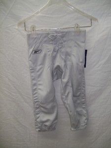 Reebok Youth s Football Game Day Practice Pants Blue Grey Slotted NWT