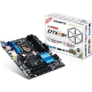 Gigabyte GA Z77X D3H Z77 LGA 1155 ATX Intel Motherboard 0818313014399