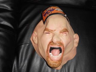 Halloween Goldberg Mask Bill Goldberg WCW WWF Latex Nice BN