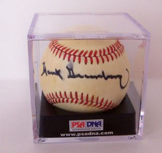 Hank Greenberg Detroit Tigers HOFer Signed Baseball PSA/DNA + 1941