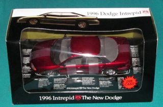 1996 Dodge Intrepid Red 1 24 Brookfield Collectors Guild New In Box
