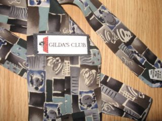 Gilda Radners Gildas Club Collectible Silk Tie
