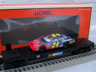 Lionel Train NASCAR Jeff Gordon Flatcar w Stock Car 26348 New O B 2006