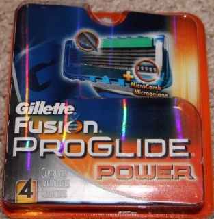 Gillette Fusion Proglide Power Razor Cartridges Blades