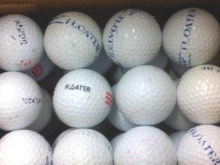250 Floater Range Balls Used Golf Ball