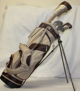  Talon Womens Driver Wood Hybrid Irons Wedge Putter Bag Golf Set