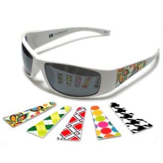 Features of Loudmouth Golf Sunglasses   White Frame