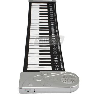 New 49 Keys Rolls Up Soft Electronic Music Keyboard Piano