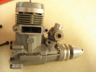 Thunder Tiger Pro 46 2 Cycle R C Model Airplane Engine Very Good Cond