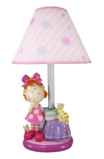 pretty pink girl bedside table lamp childrens decor