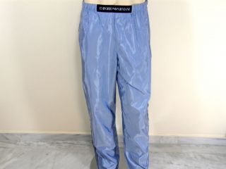 150 EMPORIO ARMANI Men’s Light Blue Athletic Pants Tracksuit Size L