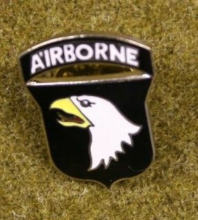 5548) US Army Pin, 101st Airborne Division Insignia Medal Badge