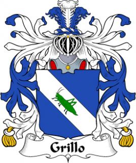 Family Crest 6 Decal Italian Nobles Grillo
