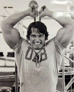Arnold Schwarzenegger Poster ~ Workout Weightlifting Bodybuilding