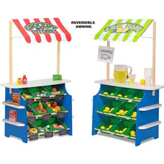 Melissa & Doug Grocery Store / Lemonade Stand Pretend Play Set ~ BRAND