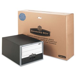 Bankers Box Super Stor/Drawer File Storage Box, Steel/Plastic, 6/Pack