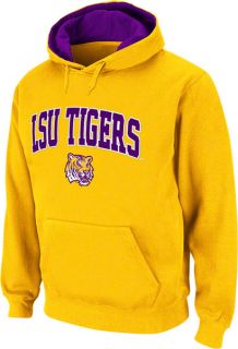 LSU Tigers Arched Tackle Twill Hooded Sweatshirt