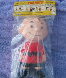 Peanuts Comic Strip Doll 1955 Good OL Charlie Brown Hungerford