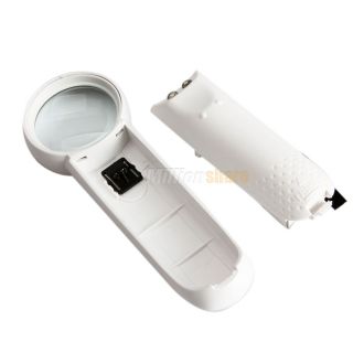 Large Hand Held Magnifier Handheld 10x Round Magnifying Glass Reader