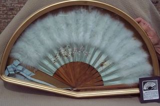  antique hand fan was the personal property of jean harlow the fan