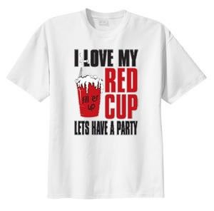 Funny I Love My Red Solo Cup Lets Have A Party T Shirt s M L XL 2X 3X