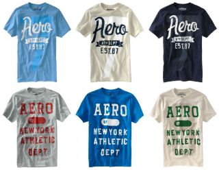 Aeropostale Mens Graphic Aero 87 New York T Shirt