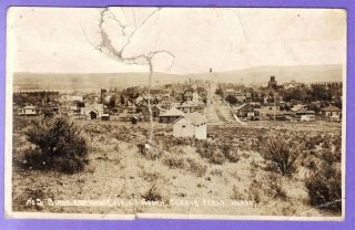 1907 Glenn`s Ferry ID Real Photo of Town Amateur