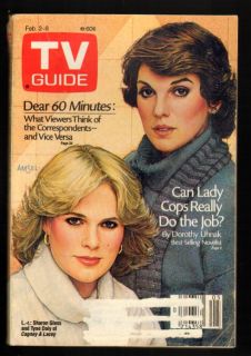 TV Guide February 1985 Cagney and Lacey Gless Daly