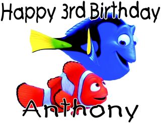 Personalized Finding Nemo Birthday T Shirt Movie Characters Infant