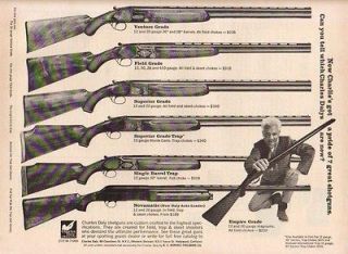 1968 Charles Daly Venture Superior Novamatic Shotgun Ad