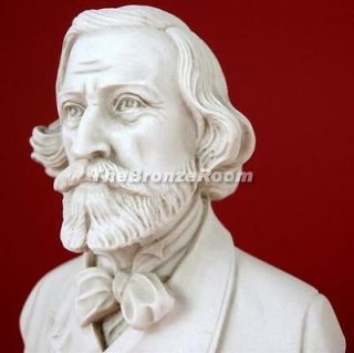 Composer VERDI   Carrara Marble Bust