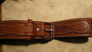 Sam Brown Style Gun Belt