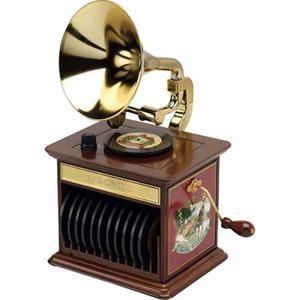 Mr Christmas Harmonique Gramophone Music Box New 2012