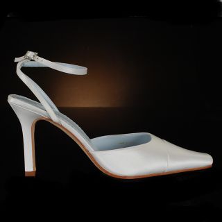 Grazia Alexa White and Ivory Bridal Shoes