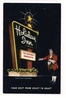 Vintage Postcard Holiday Inn Motel Great Bend Kansas